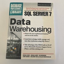 SQL Server 7 Data Warehousing Book w/ Companion CD Osborne Database Professional