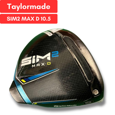 TaylorMade SIM2 MAX D 10,5 * Grad Driver Kopf nur Rechtshand GEBRAUCHT D3853