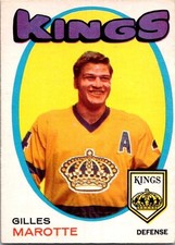 VINTAGE HOCKEY CARD 1971-72 OPC O-Pee-Chee Gilles Marotte Los Angeles King NO160