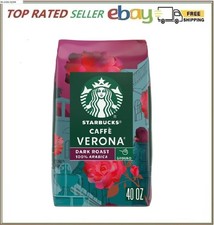 Starbucks Caffe Verona Ground Coffee, Dark Roast, 40 oz.
