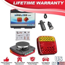 Wireless Trailer Taillight Kit For Trailer-truck Automotive 7pin Led Magnetic