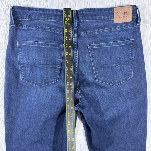 DENIZEN From Levi's Dark Wash Mid-Rise Skinny Denim Jeans Women's Size 14 - Picture 12 of 22
