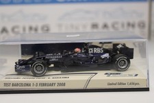 1:43 Minichamps Kazuki Nakajima Williams Toyota FW30 2008 Barcelona Test