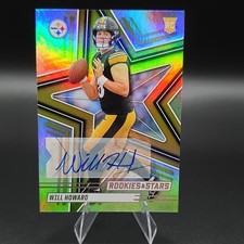 Panini Rookies & Stars 2025 Will Howard RC Auto #197 Pittsburgh Steelers
