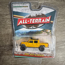 GreenLight All-Terrain 2020 Jeep Gladiator 1:64 Yellow/Black Diecast