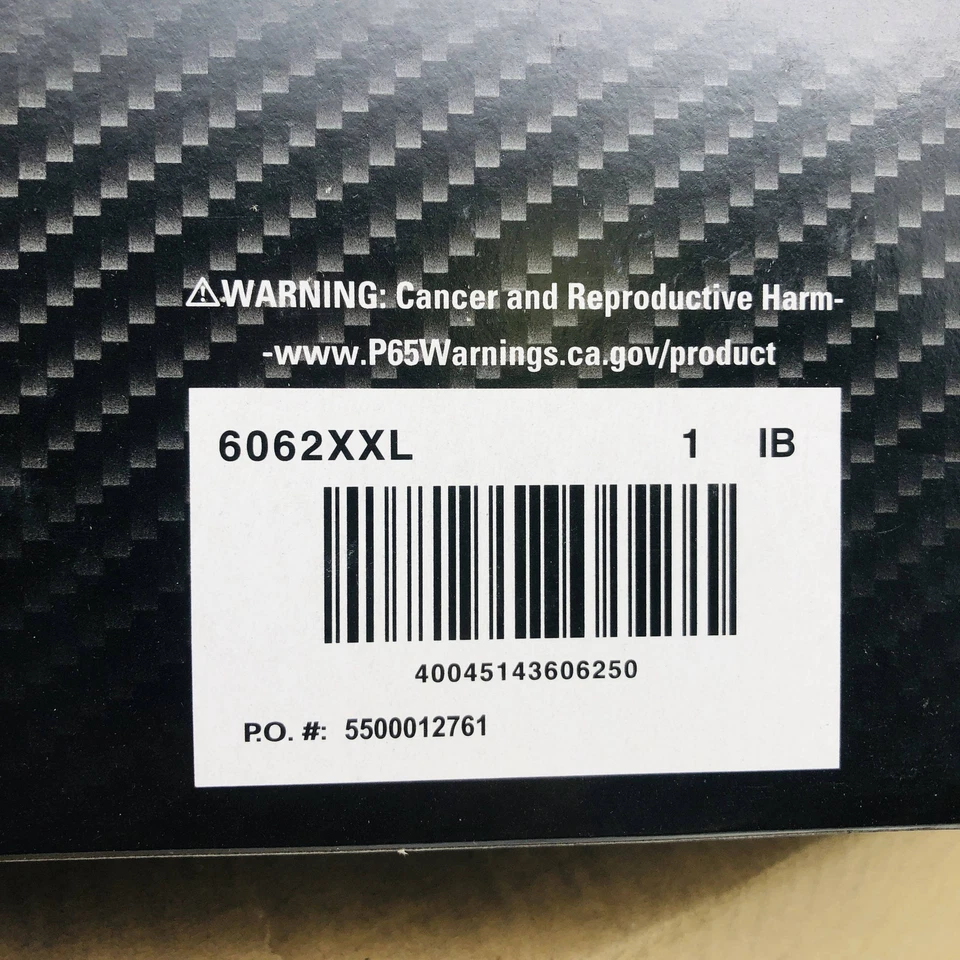 Guantes de nitrilo MCR 6062 2XL NitriShield Stealth 6 mil Pwdr gratis negro 10 caja/estuche Foto 2 de 4
