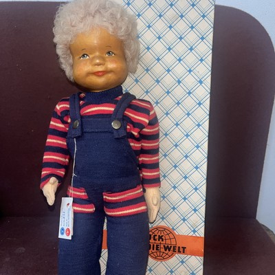 Vintage Krahmer? Kuck In Die Welt Doll Germany In Box