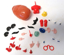 Vintage Mr Potato Head Katie Carrot Cooky Cucumber Parts Lot