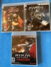 Lot of 3 Ninja Gaiden Sigma 1 2 + Ninja Gaiden 3 Razor's Edge PS3 - Ships Free