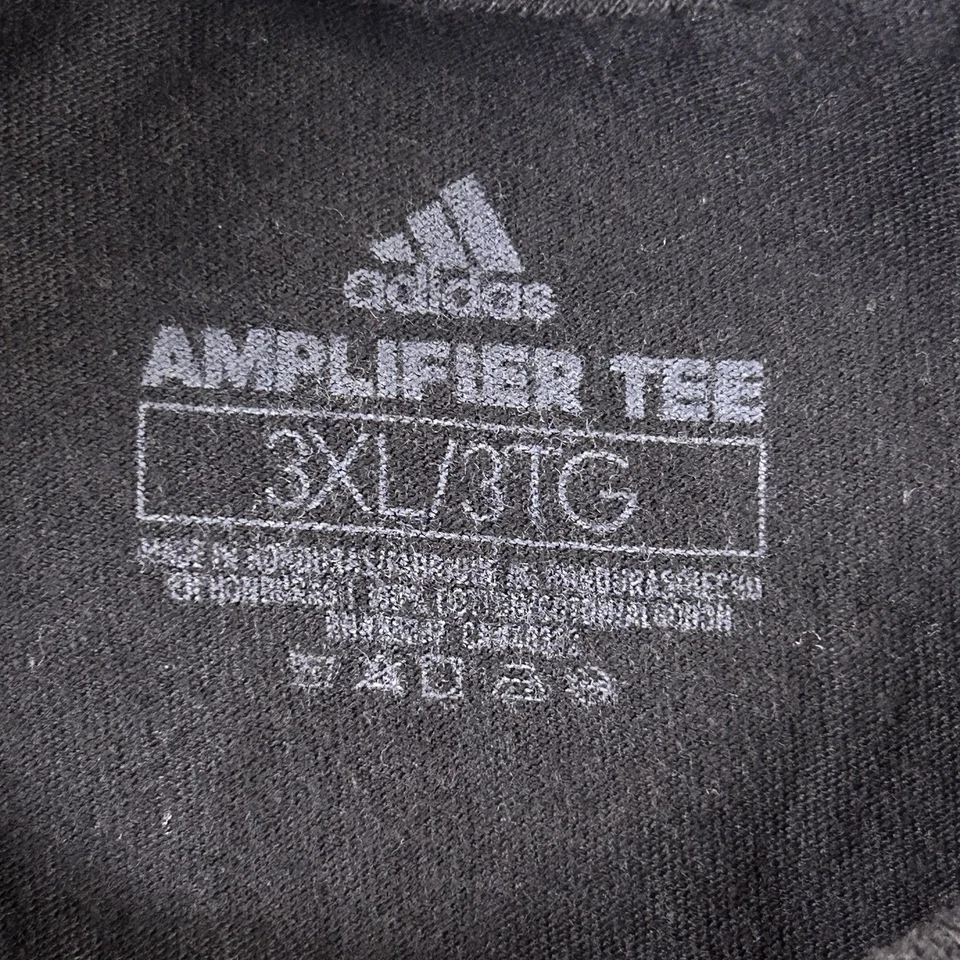 Adidas Mens 3XL Nebraska Huskers Football Long Sleeve Cotton Crew Neck T-Shirt - Image 4 of 4