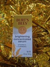 Burt's Bees Concentrated Brightening Facial Serum, 0.5 oz NEW IN BOX