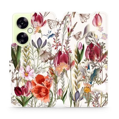 Handyhülle mit klappe für OnePlus Nord CE 3 Lite Mobiwear Case Etui Blumenstrauß