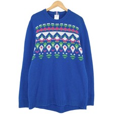 Vintage Moods Of Norway Nordic Pullover Norwegen Fair Isle Mg6 Größe L