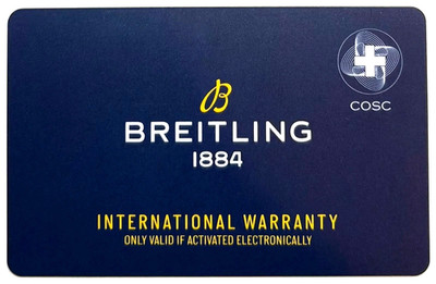 Breitling AB2010 Superocean Heritage II Warranty Guarantee 2020s 5 Serial Cert