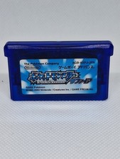 Pokemon Sapphire Version Jpanese GBA Game Boy Advance Cartrige Only Tested