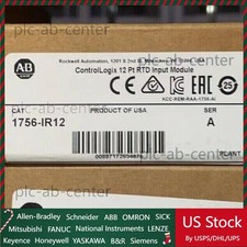 New Allen Bradley 1756-IR12 /A ControlLogix Non-Isolated RTD Input 1756IR12 AB