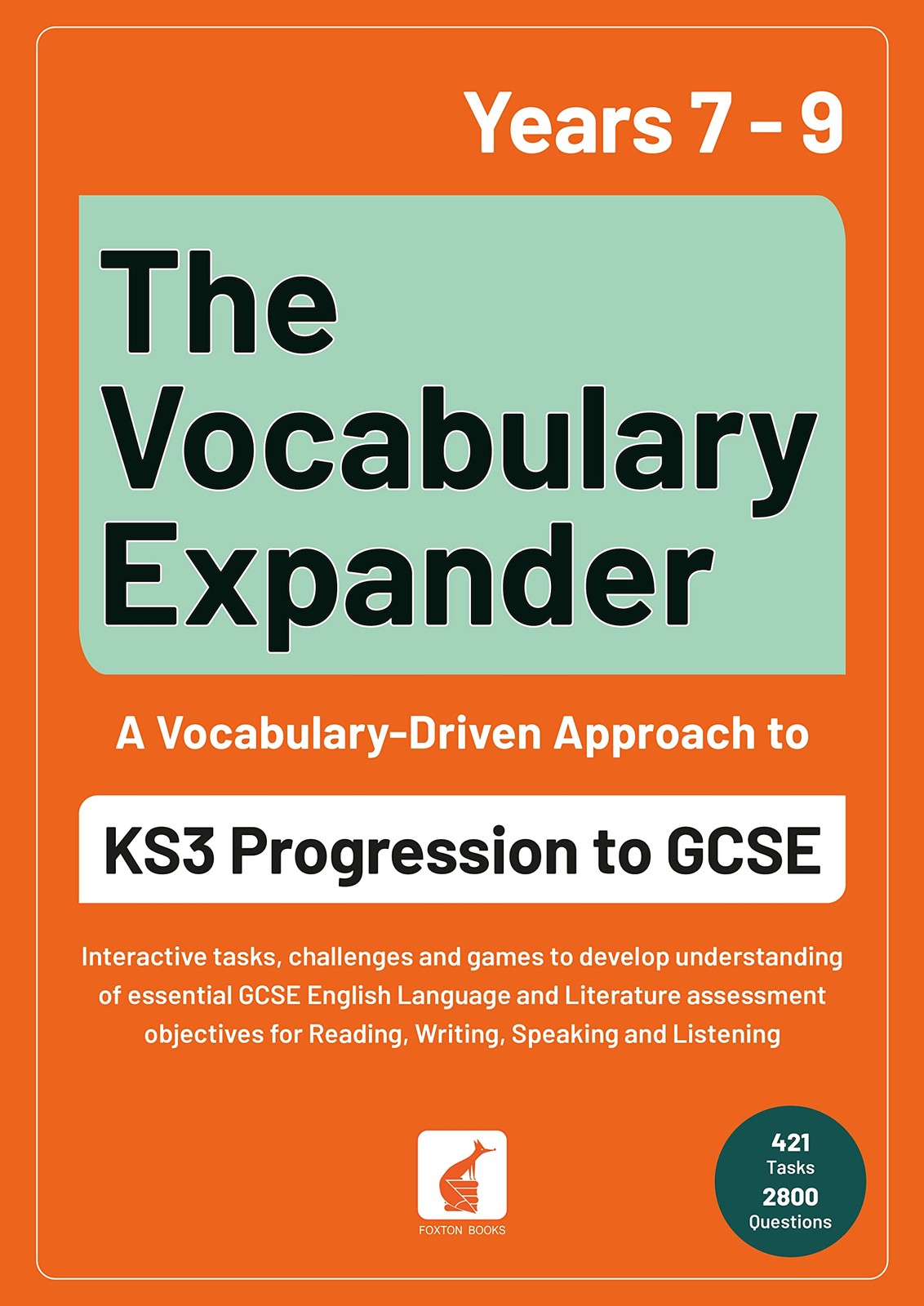 The Vocabulary Expander: Ks3 Progression To Gcse For Years 7 To 9 Foxton Books - Image 7