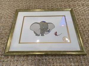 Disney Dumbo Limited Edition Serigraph Framed and Matted