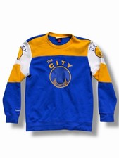 Golden State Warriors MITCHELL & NESS The City NBA Crewneck Sweatshirt Mens Sz M