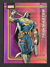 Taskmaster 2026 Topps Chrome Marvel Comics Pink Refractor Base /250 #173