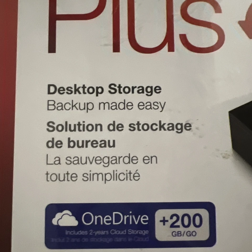 Seagate Backup Plus 5 TB Desktop Storage Terabyte External Hard Drive New - Image 3 of 4