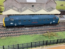 OO Gauge Lima Class 55 55022 Royal Scots Grey Br Blue Missing Buffers Unboxed