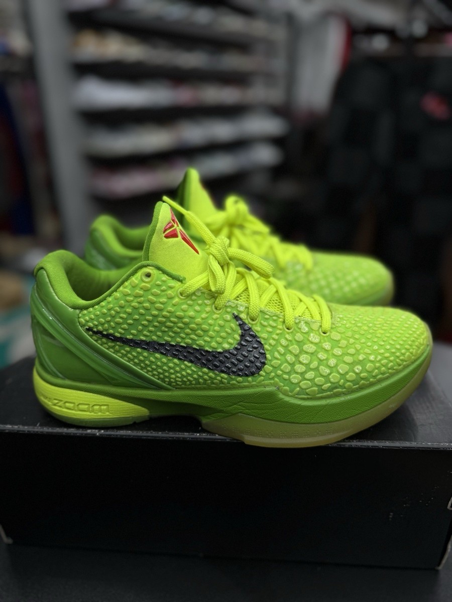 Nike Kobe 6 VI Grinch Protro 2020 CW2190-300 Size 9 Green Apple