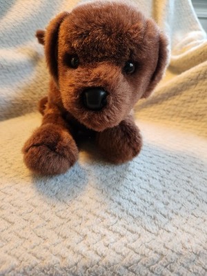 Douglas Plush Cuddle Toy, Chocolate Lab, 14'' Long, Excellent Condition NWOT