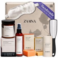 ZAAINA Luxury Spa Gift Set for Women Wellness Self Care Gift Box