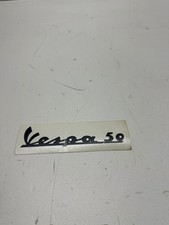 Étiquette Vespa 50 Avant Autocollante Originale Cif Pour Piaggio Ape 50 COD:3379