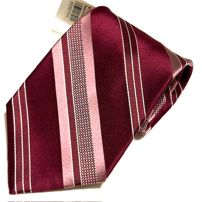 NWT Michael Kors Tie Striped Stylish Elegance Professional Classic Sharp Dapper
