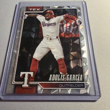Adolis Garcia 2026 Topps Series 1 Diamante Foil Texas Rangers #318