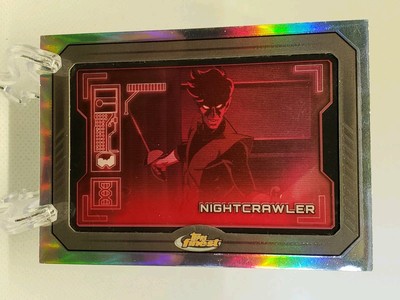 2025 Topps Finest X-Men  97 Nightcrawler #SS-13 Sentinel Scan Refractor
