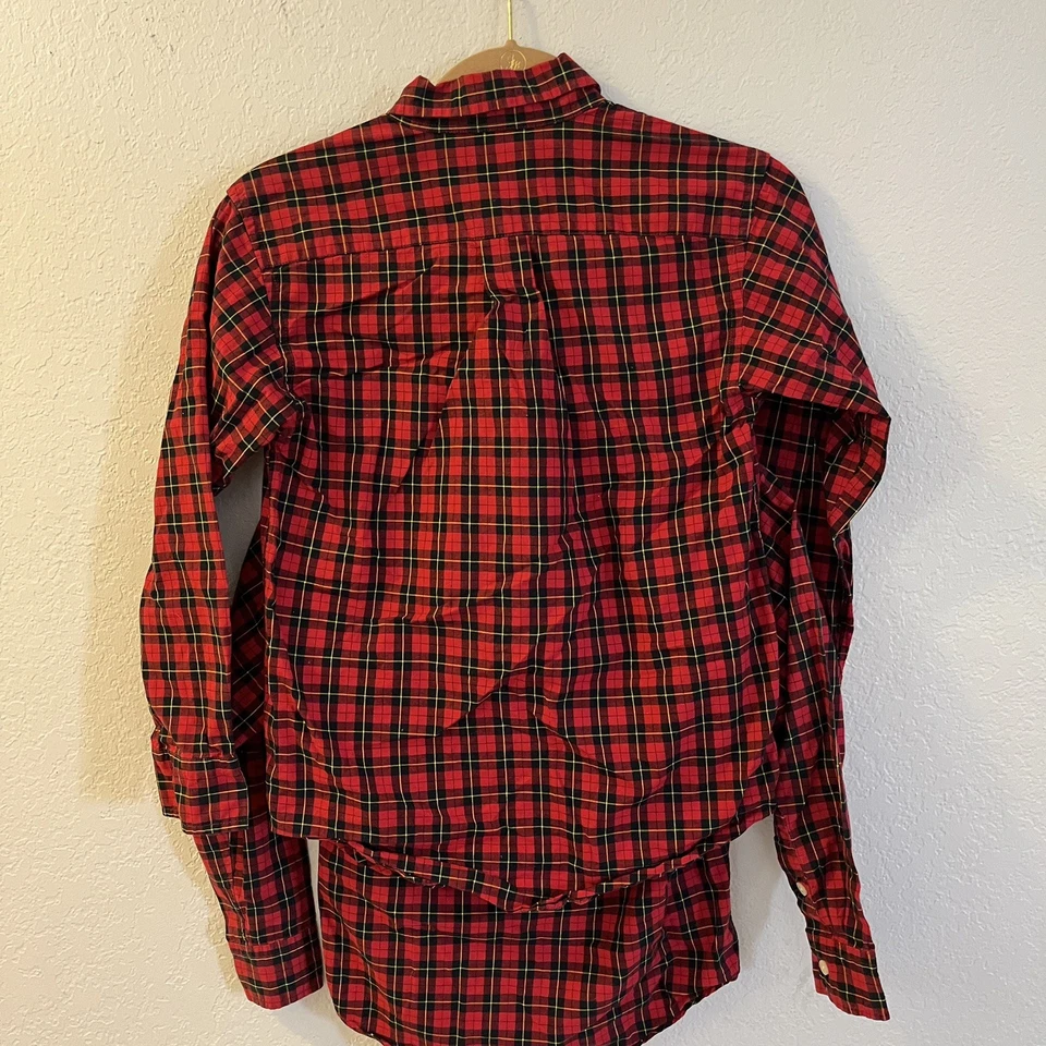 Camisas a Cuadros CHAPS RALPH LAUREN Niño Tallas S, M Abotonadas Navidad A Juego  Foto 4 de 4