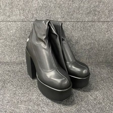 NAKED WOLFE Spiced Stretch Pull On Boots Women's Size 9 Black