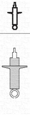 2x MAGNETI MARELLI Stoßdämpfer 351443070000 für B5 A6 VW PASSAT 3B2 Variant 3B5
