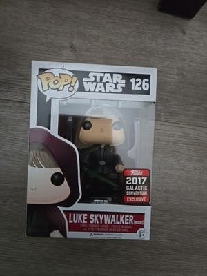 Funko Pop Luke Skywalker #126 - Star Wars 2017, Galactic Convention
