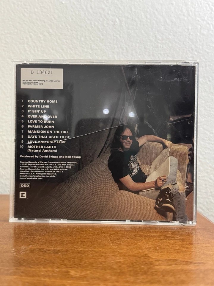 Neil Young Crazy Horse – Ragged Glory Album 1990 Rock CD - Image 2 of 4