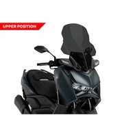 Puig Windschutzscheibe V-TECH Line Touring Fur Yamaha X-MAX 125 23-25 Dunkel Get
