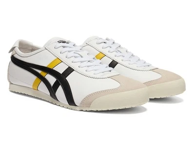 Onitsuka Tiger MEXICO 66 1183C102 108 BLANC TOURNESOL JAUNE taille unisexe - Photo 1/4
