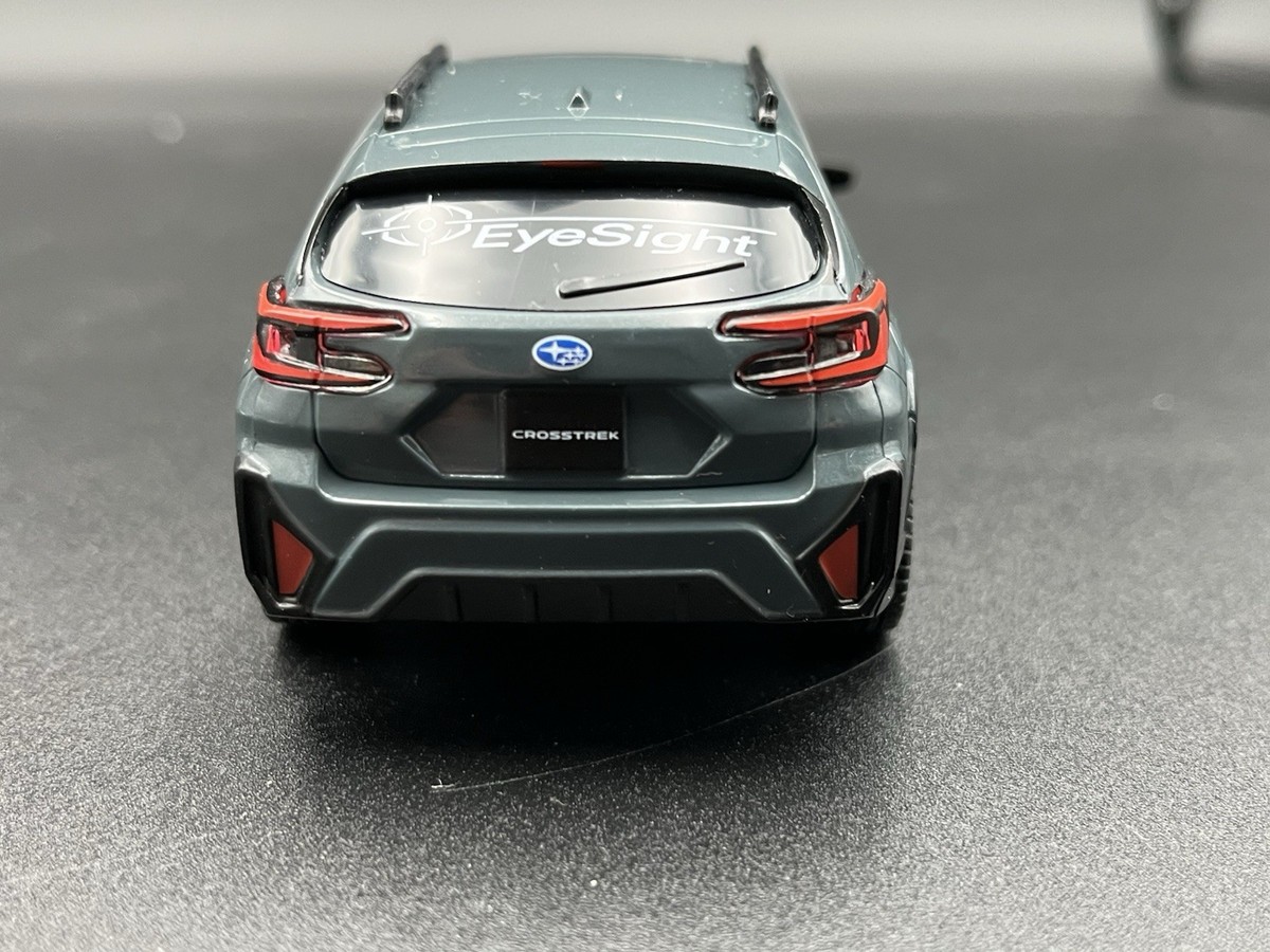 SUBARU CROSSTREK ミニカー 2台 Minicar Subaru Cross Trek (Offshore Blue Metallic) eyEsight