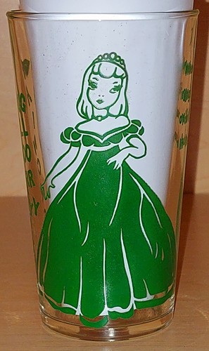 *🔥 HTF 1939 PARAMOUNT PICTURES GULLIVER'S  TRAVELS PRINCESS GLORY GLASS! 