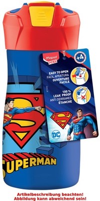 Maped PICNIK Trinkflasche SUPERMAN, 0,43 l, blau/rot