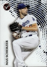 2022 Topps Pristine #158 Max Scherzer Los Angeles Dodgers