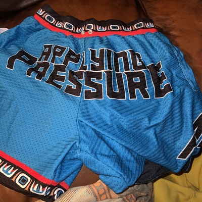 #ad Applying Pressure Reversible Sport Shorts W Aztec Design Size M Rare $30.00