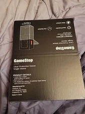 Gamestop Clear Protective Sleeve For Funko Pops ...(20 Single Use In Box)