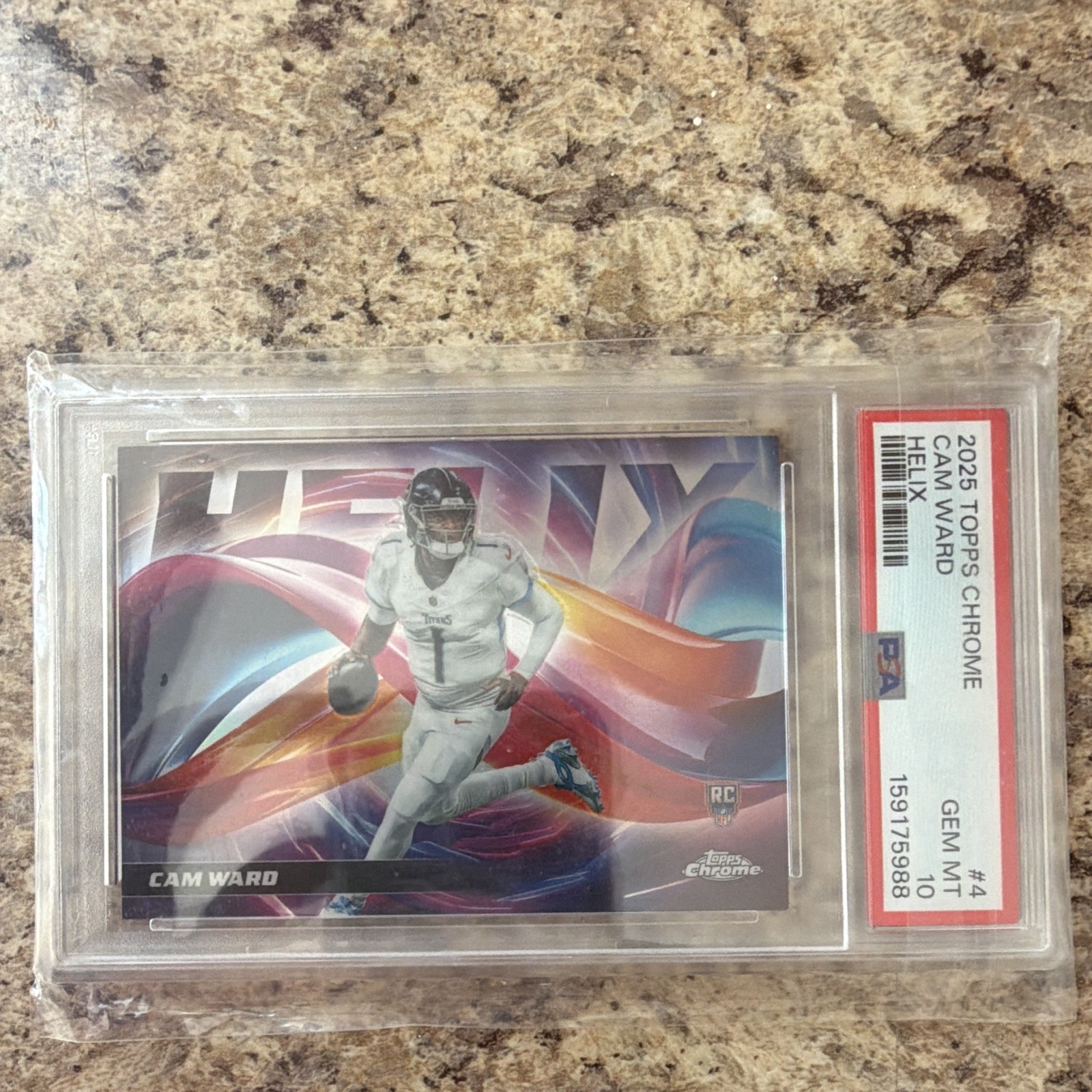 Cam Ward Topps Chrome Helix #4 Base