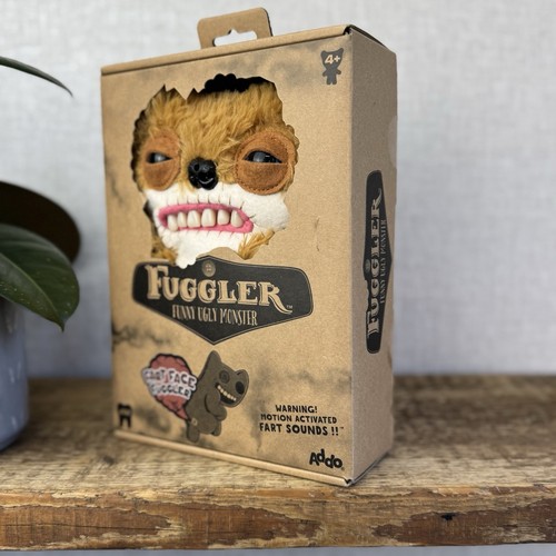 Fuggler Fart Face Sketchy Squirrel - Brand New Unused With Box Funny Ugly Plush - Picture 3 of 10