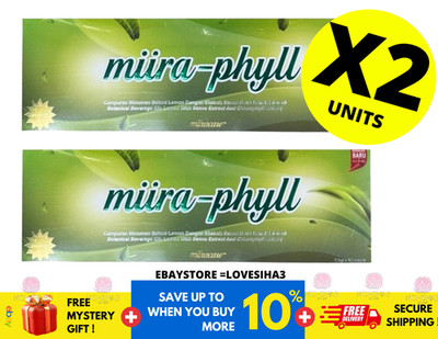 Miira-phyll Detox your body the natural way 12 sachets per box ( 2 Box )