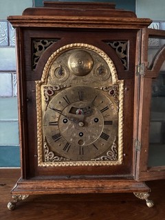 Stutzuhr Joseph Köttl Prag 18 Jh. Uhr Mit Spindelgang